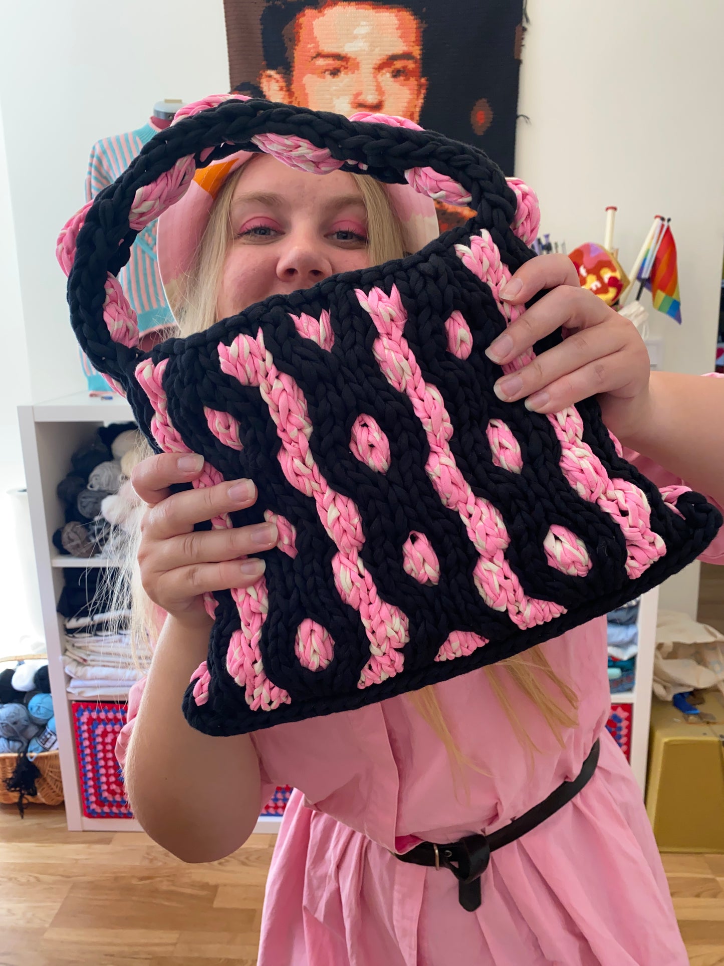 PDF Pattern: Cable Chain Bag