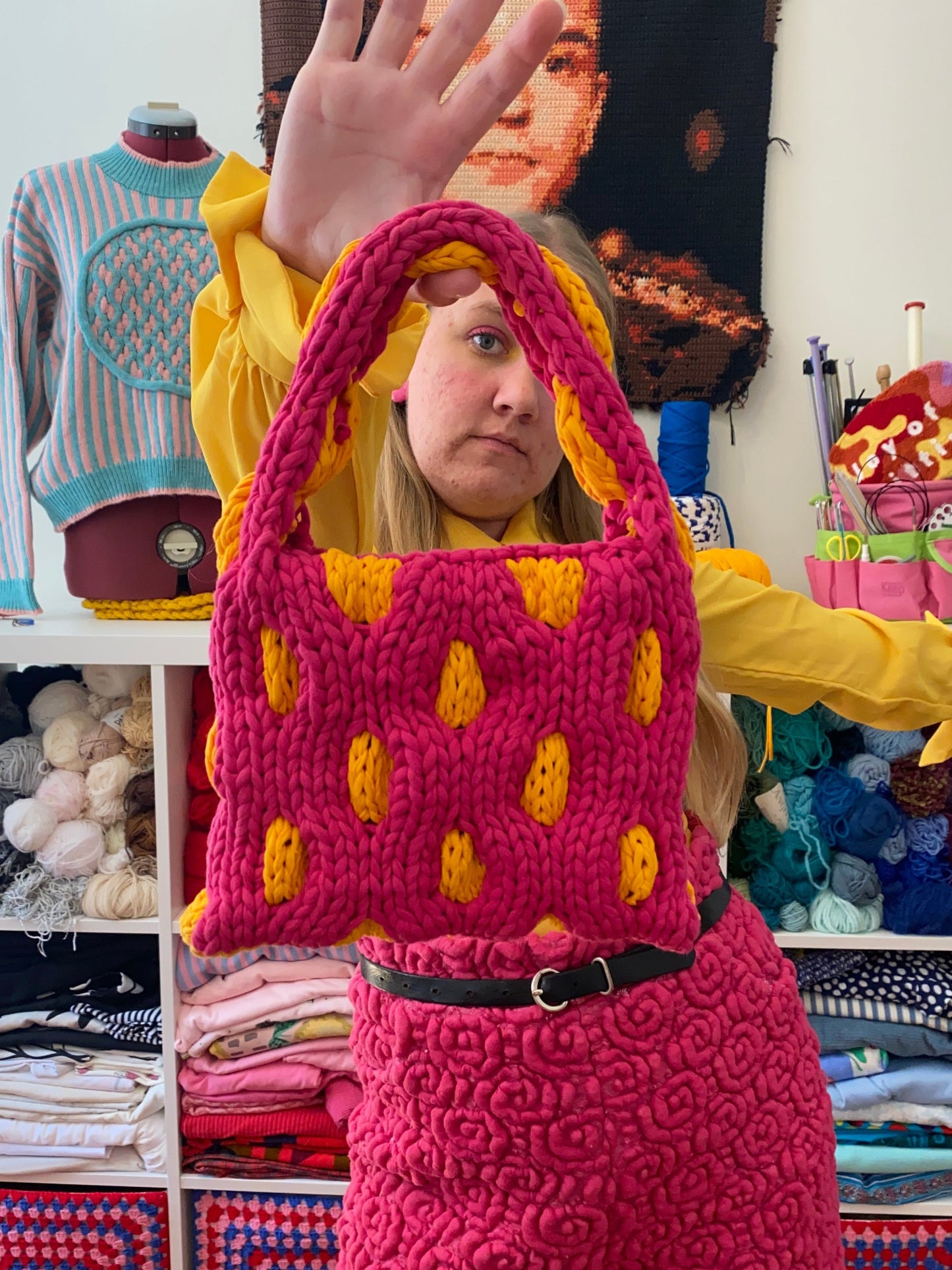 PDF Pattern: Honey Honey Bag