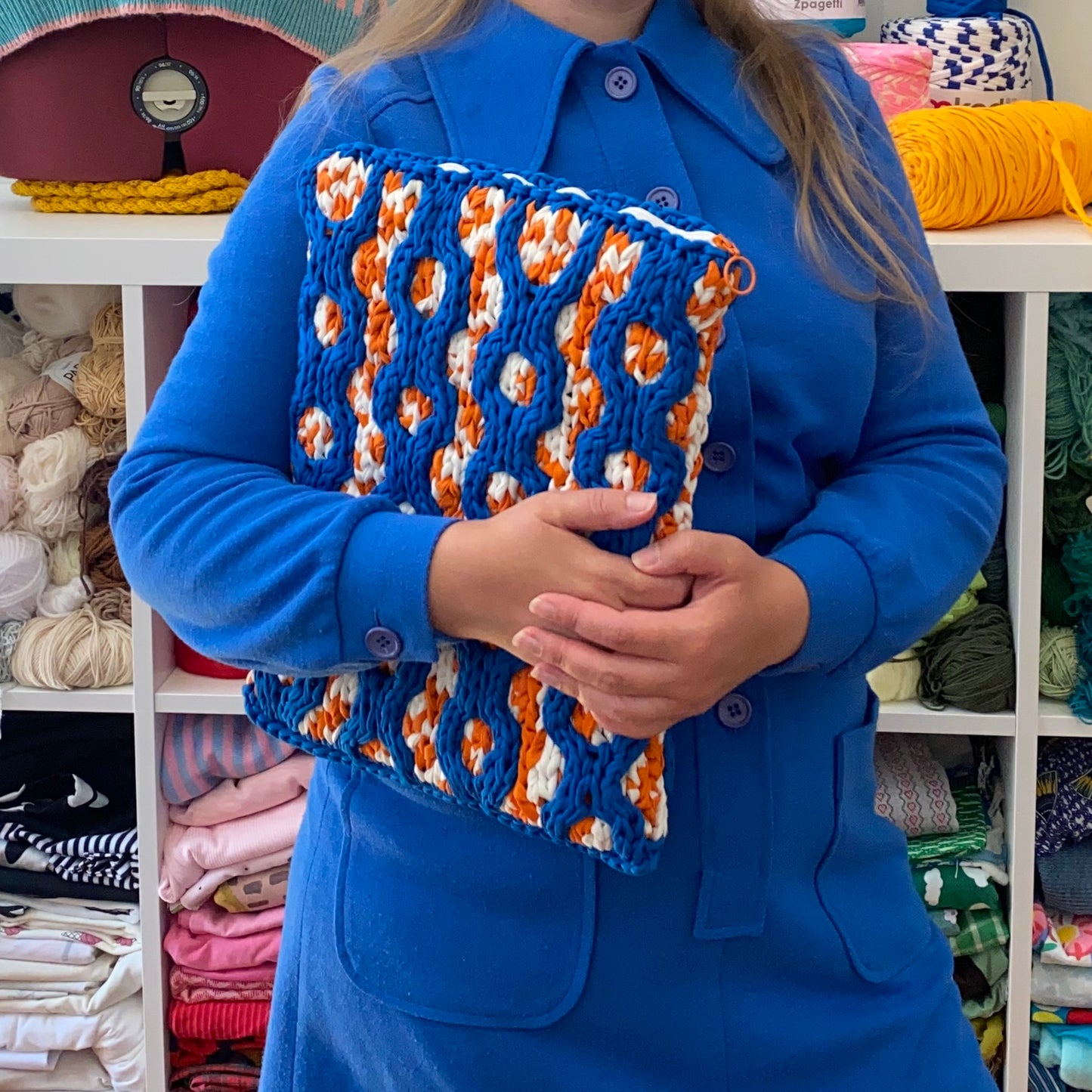 PDF Pattern: Cable Chain Laptop Case