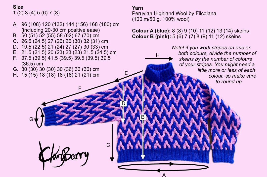 PDF Pattern: Pick n Mix Sweater