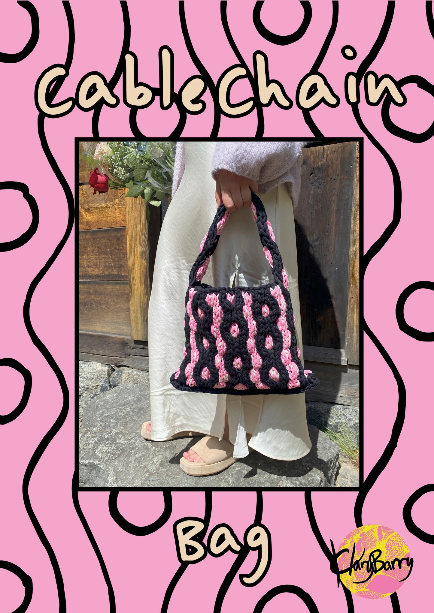 PDF Pattern: Cable Chain Bag