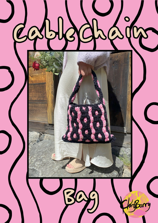 PDF Pattern: Cable Chain Bag
